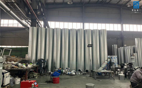 湖北螺旋风管加工厂家之螺旋风管加工过程需要注意事项：(图3)