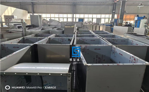 武汉不锈钢一体法兰风管加工厂介绍一下不锈钢一体法兰风管的优缺点：(图1)
